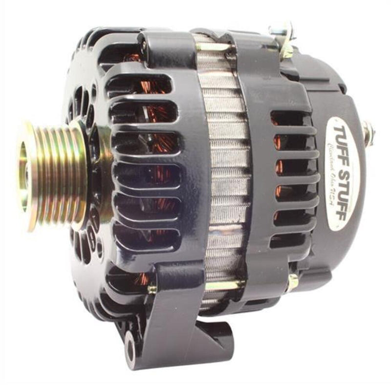 Tuff Stuff Performance High-Amp Output Stealth Black Alternators 8237B