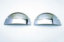 Trans-Dapt 9512 Headlight Half Shields, 7-1/2" Round - Chrome