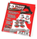 Trans-Dapt Performance Throttle Body to Carbureted Manifold Adapters 2210