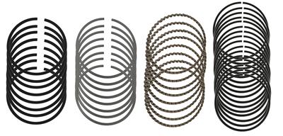 Total Seal Piston Rings CS9150-5 Piston Rings Steel 4.600 in. Bore 1/16 in. 1/16