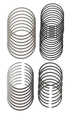 Total Seal Piston Rings CS9190-255 Piston Rings Steel 4.500 in. Bore 1/16 in. 1/