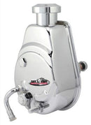 Tuff Stuff 6183A GM Power Steering Pump, Saginaw Style, Chrome