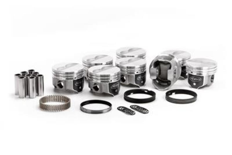 ICON IC9953KTM.030 FHR Piston - Chry 440, Rod 6.768, Flat Top +5.6cc 2V Kit with Rings