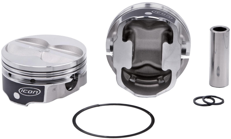 ICON IC9970KTD.040 FHR Piston - Ford 331ci, 5.4 Rod, +11cc Flat Top 4V Kit with Rings