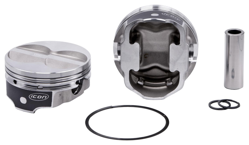 ICON IC9971KTD.030 FHR Piston - Ford 347ci, 5.4 Rod, +11cc Flat Top 4V Kit with Rings