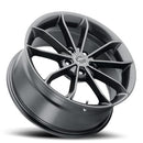 Ultra Wheel Platinum Luxury 457 Revelation Gloss Gunmetal Wheels 457-8891GN+15