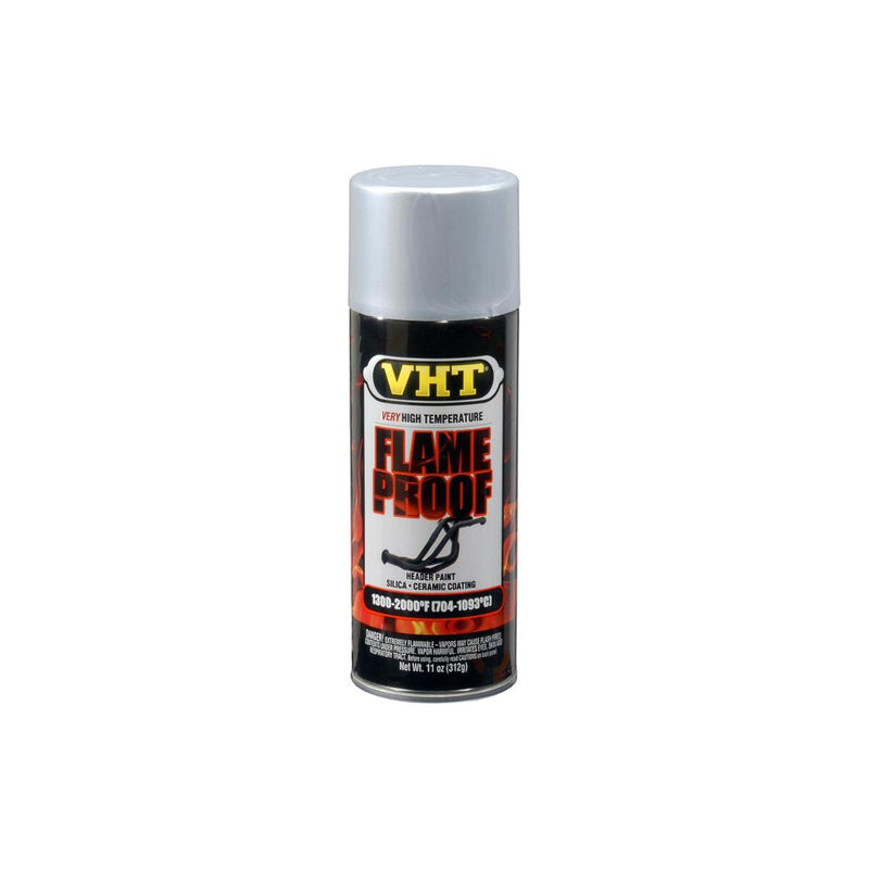 VHT SP106 FLAMEPROOF Coating High Temp Paint - Flat Silver