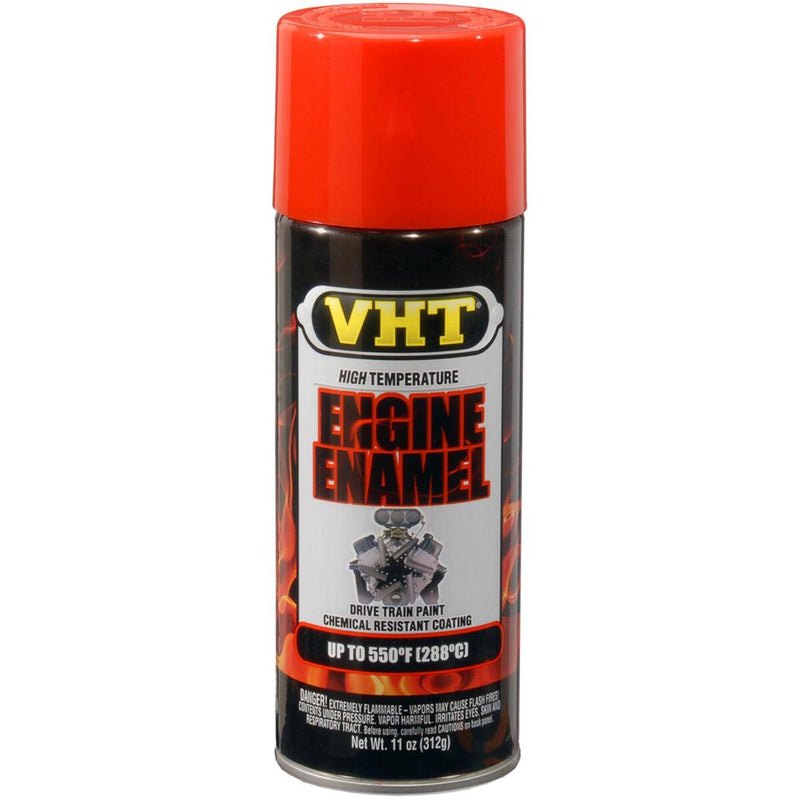 VHT SP119 Engine Enamel Paint - Chevy Orange Red