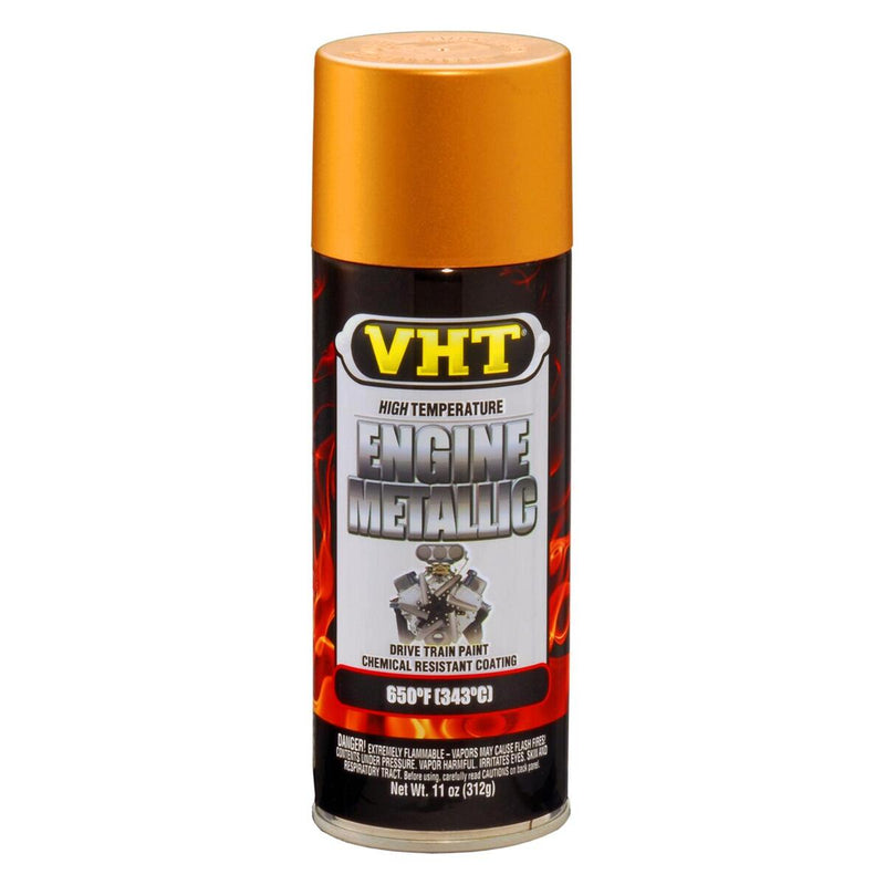 VHT SP404 Engine Enamel Paint - Gold Flake Metallic, 11oz.