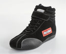 Racequip 30500075 Euro Mid-Top Shoes SFI 3.3/5 Size 7.5 - Black