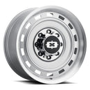 Vision American Muscle 54 Cheyenne Series Silver Wheels with Machined Lip 54-7981SML-12