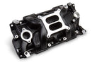 Weiand 8150BK Speed Warrior Intake, Small Block Chevy V8 - Black Ceramic