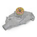 Weiand 9208 Aluminum Water Pump w/ "Twisted Snout" SB Chevy Short