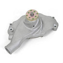 Weiand 9212 Aluminum Water Pump w/ "Twisted Snout" BB Chevy Short