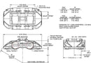 Wilwood Grand National GN4R Brake Calipers 120-16528