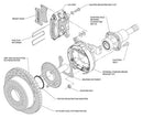 Wilwood Forged DynaPro Low-Profile Rear Parking Brake Kits 140-11827