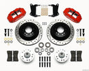 Wilwood Forged Narrow Superlite 6R Big Brake Front Brake Kits 140-12271-DR
