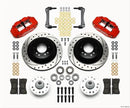 Wilwood Forged Narrow Superlite 6R Big Brake Front Brake Kits 140-12280-DR