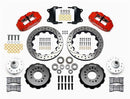 Wilwood Forged Narrow Superlite 6R Big Brake Front Brake Kits 140-12307-DR