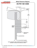 Wilwood D154 Rear Parking Brake Kits 140-12569-DR