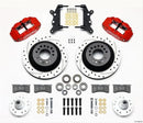 Wilwood Forged Narrow Superlite 6R Big Brake Front Brake Kits 140-13654-DR