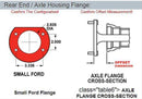 Wilwood Forged Dynalite Rear Drag Brake Kits 140-8853-D
