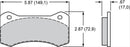 Wilwood Smart Pad BP-30 Brake Pads 150-14779K