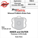 Wilwood Smart Pad BP-30 Brake Pads 150-16037K