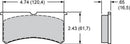 Wilwood Smart Pad BP-20 Brake Pads 150-20-7416K