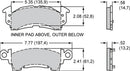 Wilwood Smart Pad BP-20 Brake Pads 150-20-D52K