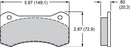 Wilwood Smart Pad BP-28 Brake Pads 150-28-6620K