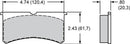 Wilwood Smart Pad BP-30 Brake Pads 150-30-7420K