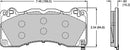 Wilwood ProMatrix Brake Pads 150-D1792K