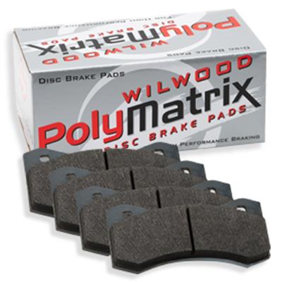 Wilwood 150-Q-7112K PolyMatrix Q Compound Brake Pads, Ceramic