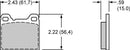 Wilwood Smart Pad BP-10 Brake Pads 150-10-D0031K