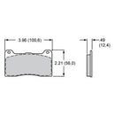 Wilwood PolyMatrix B Compound Brake Pads 15B-9836K
