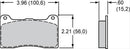 Wilwood PolyMatrix Q Compound Brake Pads 15Q-7268K