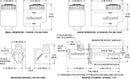 Wilwood Compact Remote Flange Mount Master Cylinders 260-10376