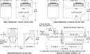 Wilwood Compact Remote Flange Mount Master Cylinders 260-13622