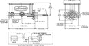 Wilwood Aluminum Tandem Compact Master Cylinders 260-15521-BK