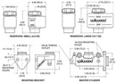 Wilwood Combination Remote Master Cylinders 260-3380