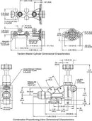 Wilwood Remote Tandem Master Cylinder Kits with GM-Style Angled Reservoirs 261-16962-BK