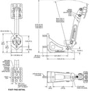 Wilwood Brake/Clutch Pedal Assemblies 340-16378