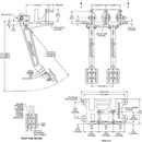 Wilwood Swing Mount Pedal Assemblies 340-16385