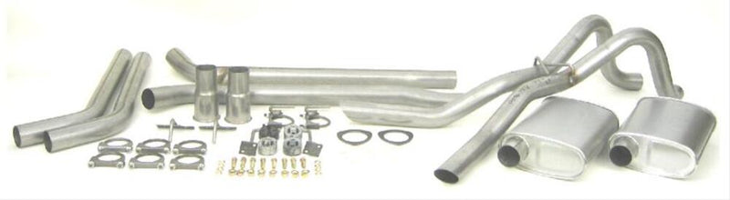 Thrush Turbo Header Back Dual Exhaust Systems 89023