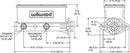 Wilwood Aluminum Tandem Master Cylinders 260-8556-BK