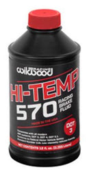 Wilwood 290-0632 Hi-Temp Brake Fluid, 12 Oz. Bottle