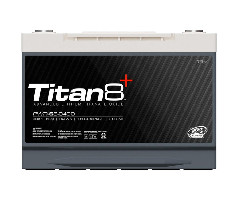XS Power Titan8 Lithium Batteries PWR-S6-3400