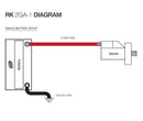 XS Power RK Series Battery Cable Kits RK2GA-1