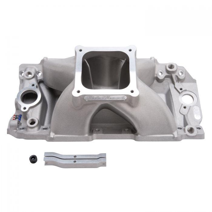 Edelbrock 28978 Super Victor II Intake Manifold For BBc 10.2" Tall Deck With Sr20 Heads